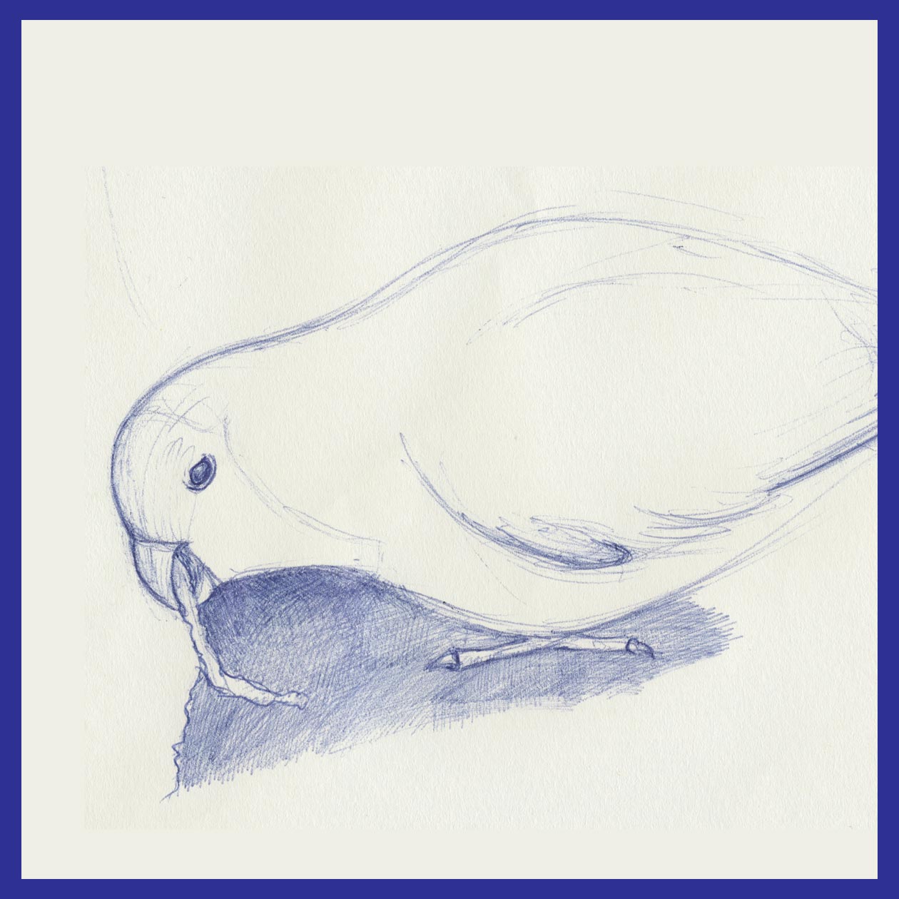 Tumb tekening van pili-pili